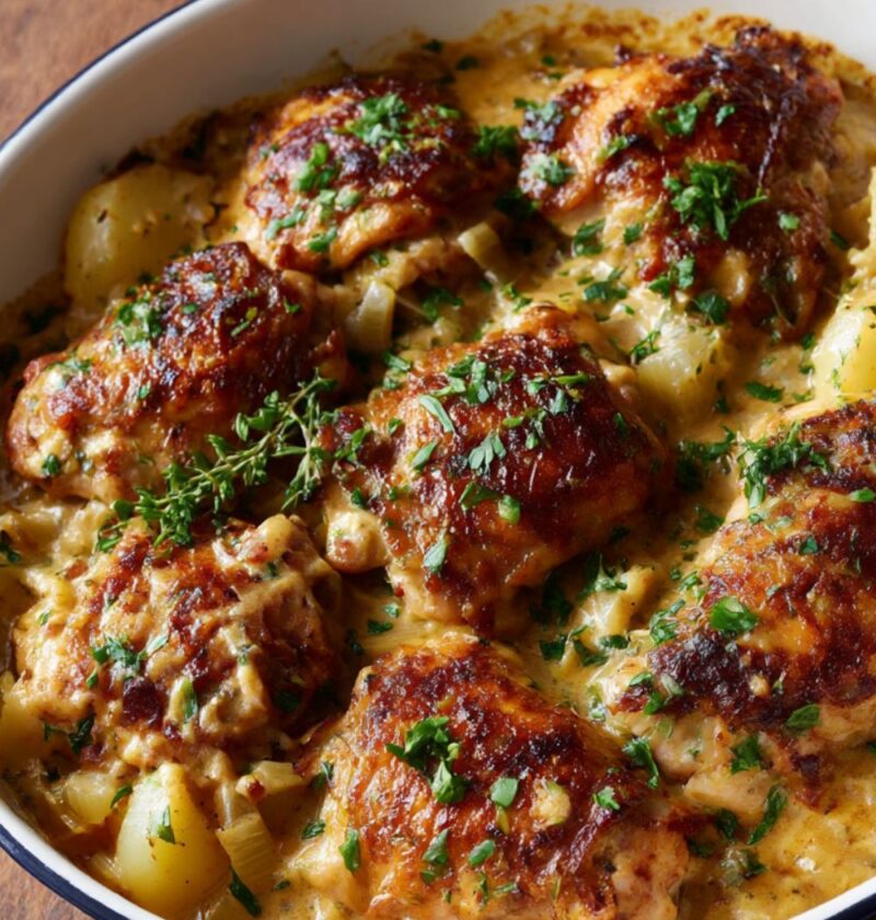 Hairy Bikers Chicken Cider Casserole​ Recipe