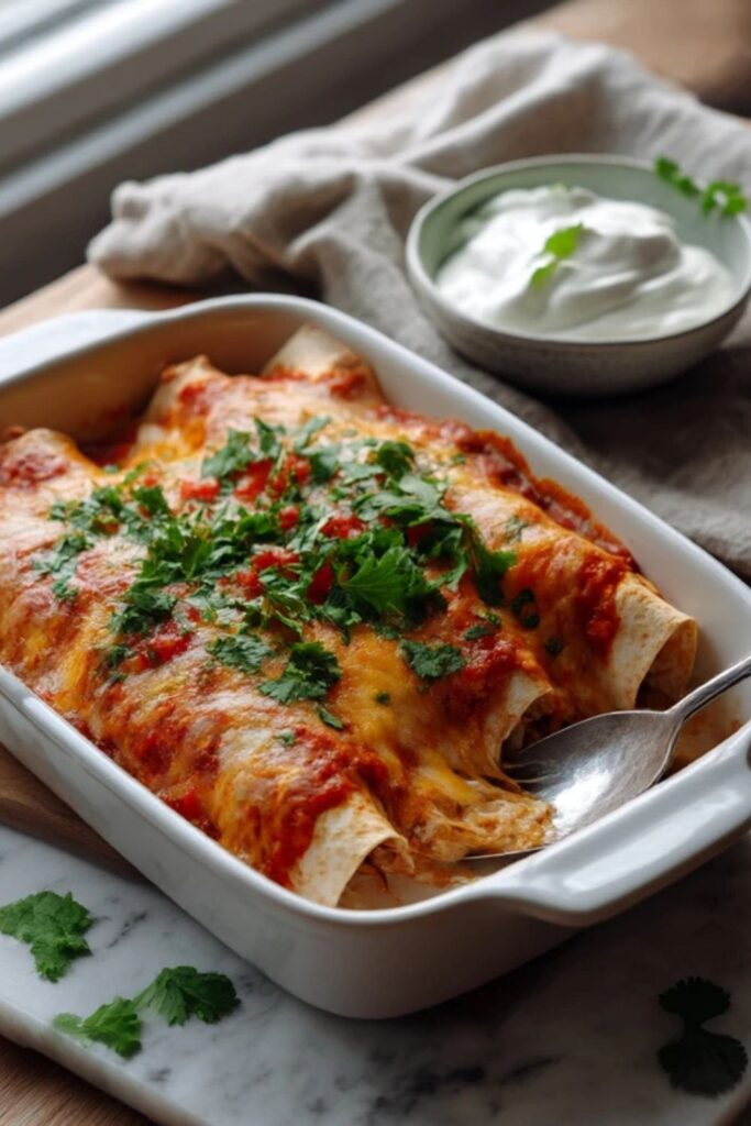 Hairy Bikers Chicken Enchiladas Recipe