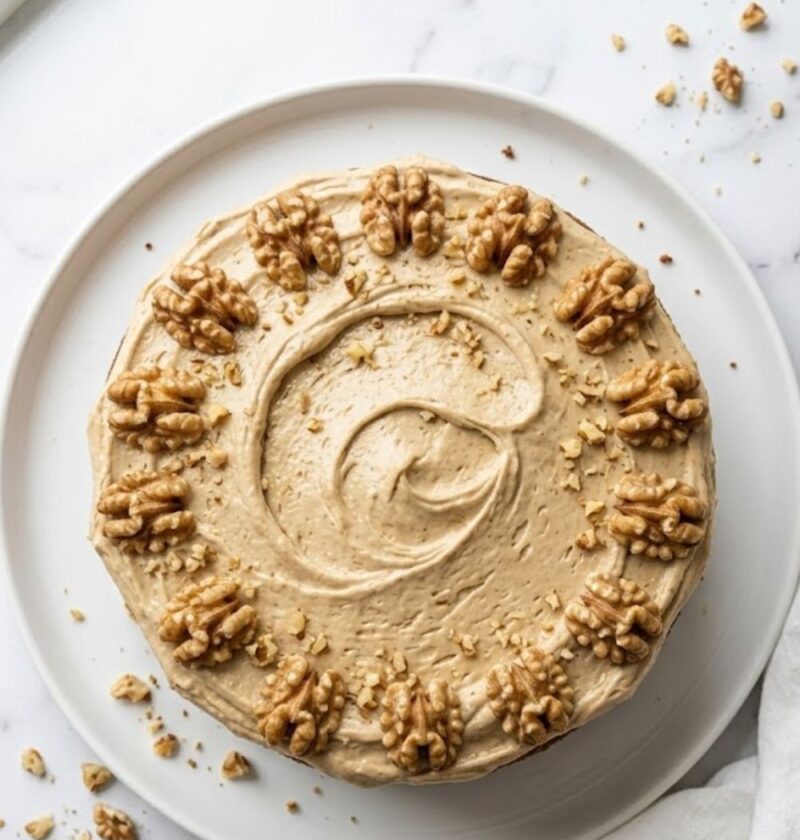 Hairy Bikers Coffee And Walnut Cake​ Recipe