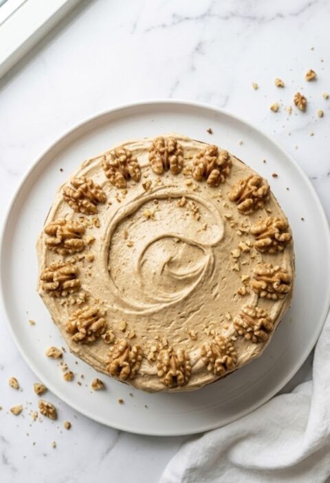 Hairy Bikers Coffee And Walnut Cake​ Recipe