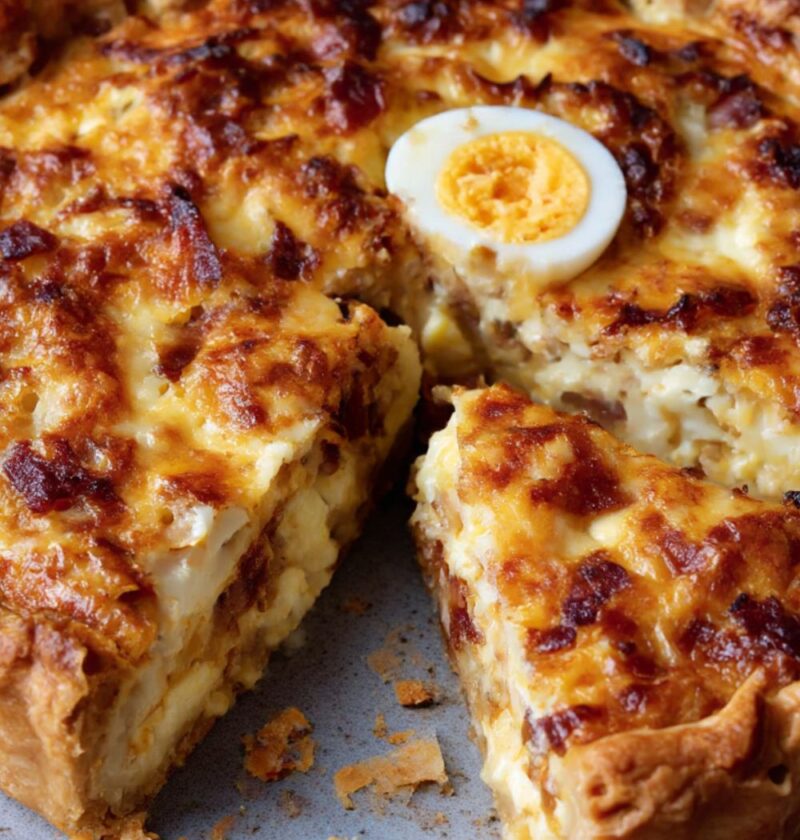 Hairy Bikers Egg And Bacon Pie​ Recipe