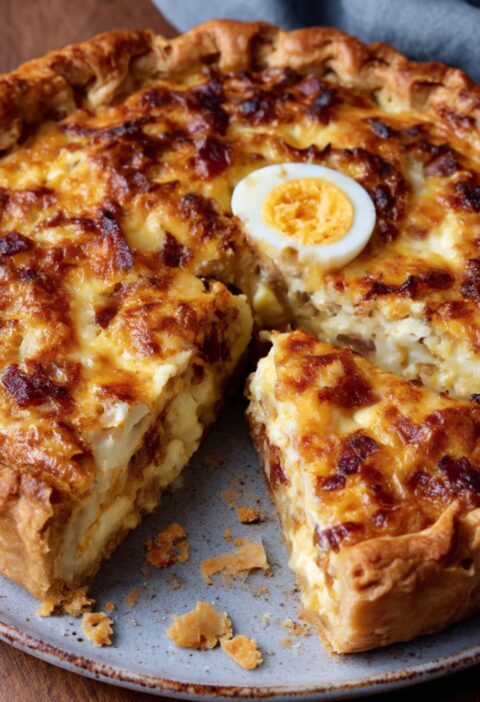 Hairy Bikers Egg And Bacon Pie​ Recipe