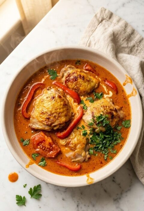 Hairy Bikers Paprika Chicken​ Recipe