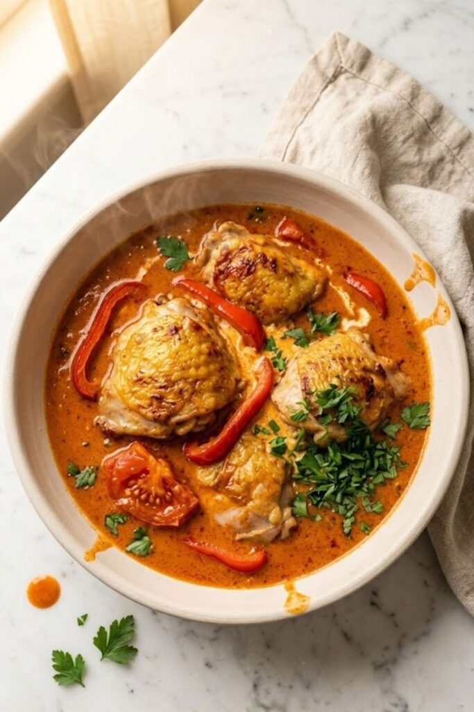 Hairy Bikers Paprika Chicken Recipe