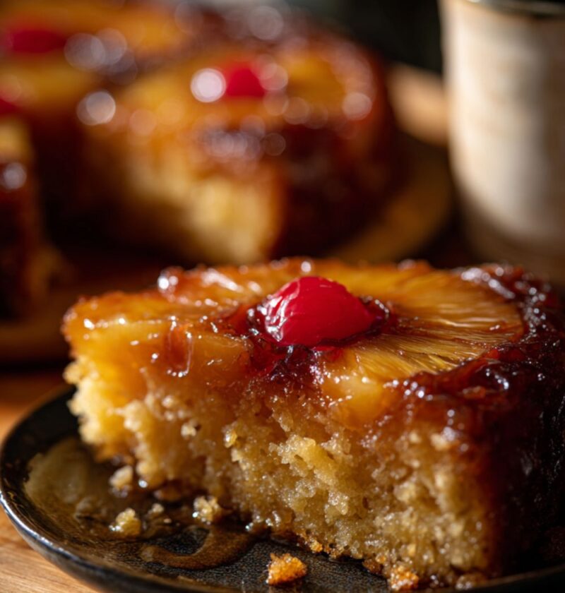 Hairy Bikers Pineapple Upside-Down Cake​ Reecipe