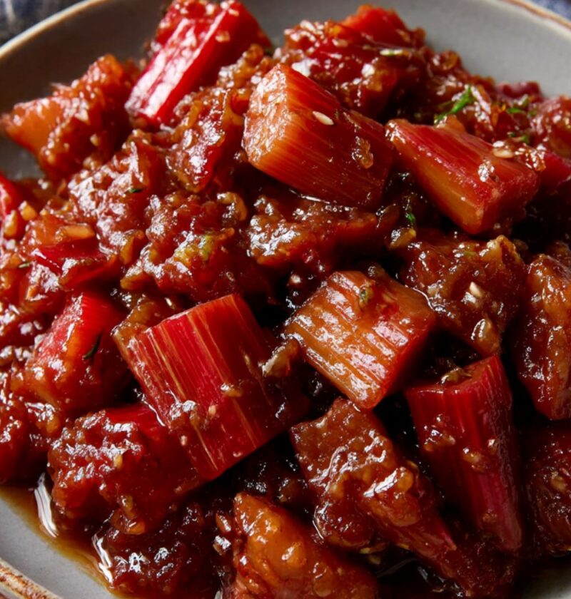 Hairy Bikers Rhubarb Chutney Recipe​