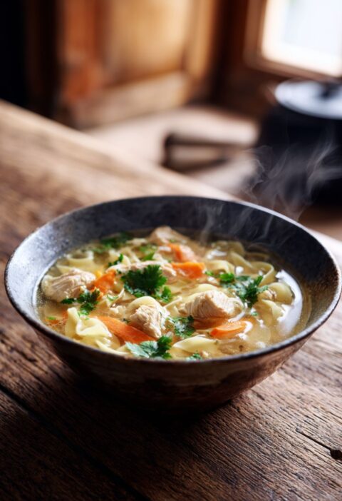 Hairy Bikers​ Chicken Noodle Soup Recipe