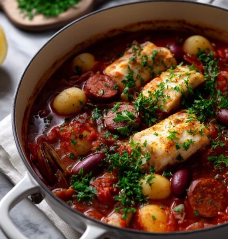 Hairy Bikers​ Cod And Chorizo Stew Recipe