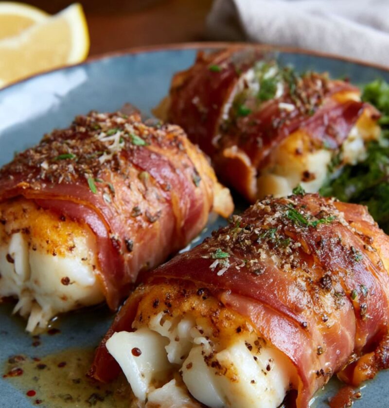 Hairy Bikers​ Cod Wrapped In Parma Ham Recipe