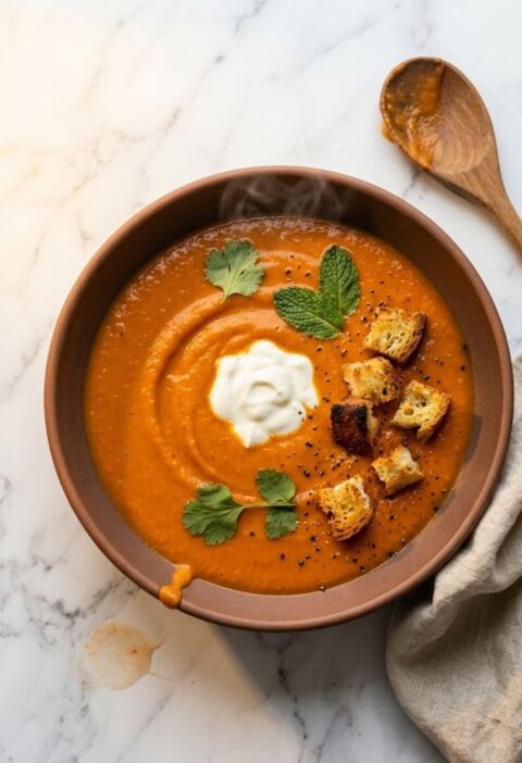 Hairy Bikers​ Red Pepper And Lentil Soup Recipe