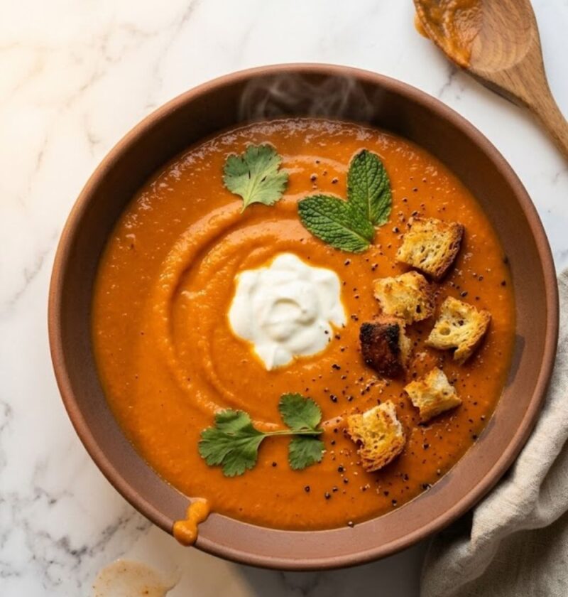 Hairy Bikers​ Red Pepper And Lentil Soup Recipe