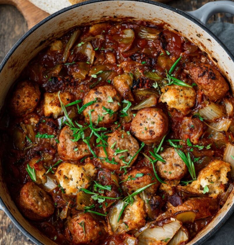 Hairy Bikers Vegetarian Sausage Casserole​ Recipe