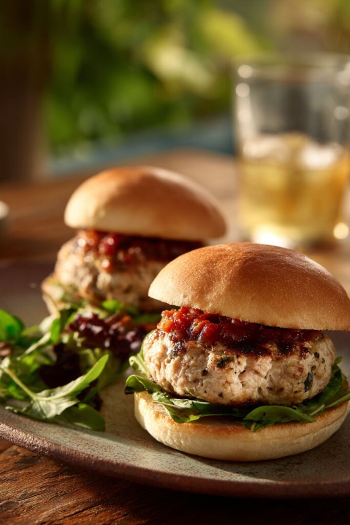 Hairy Bikers Turkey Burgers Recipe