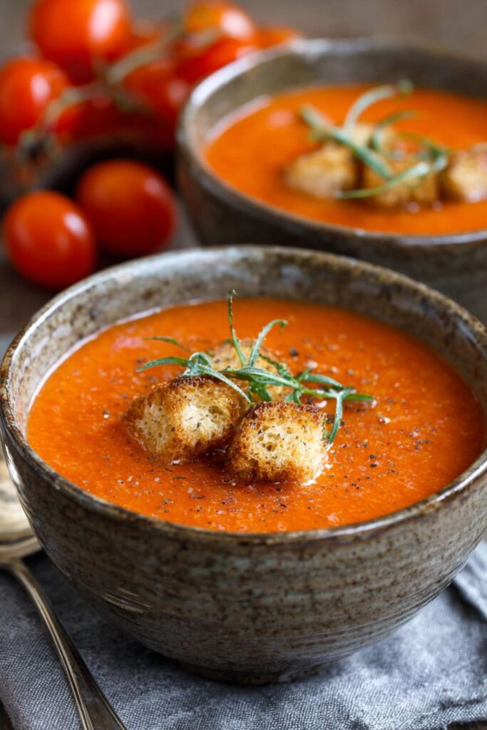 Hairy Bikers Tomato Soup With Fresh Tomatoes Recipe