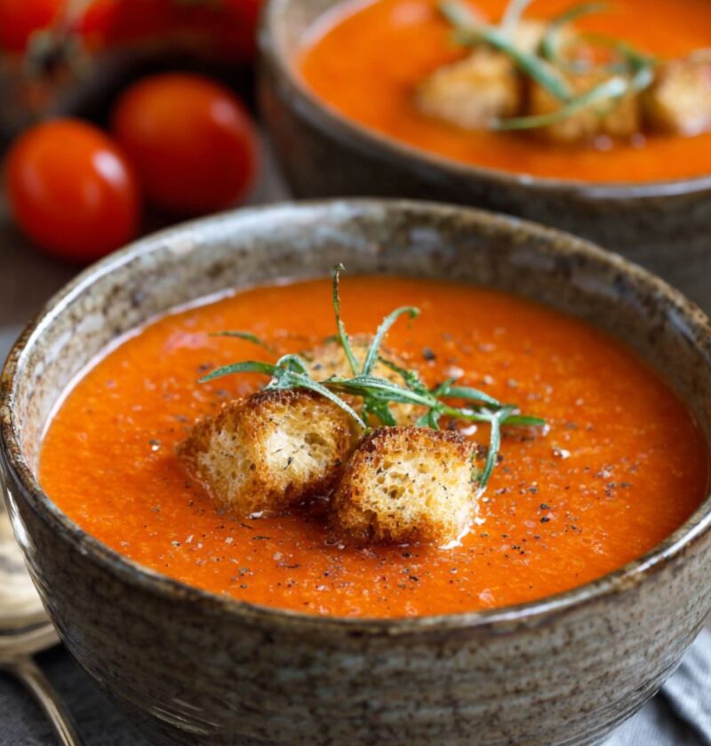 Hairy Bikers Tomato Soup With Fresh Tomatoes Recipe