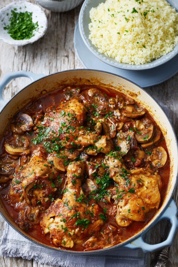Hairy Bikers Chicken Chasseur Recipe