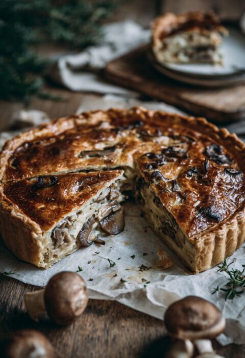 Hairy Bikers​ Chestnut And Mushroom Pie Recipe