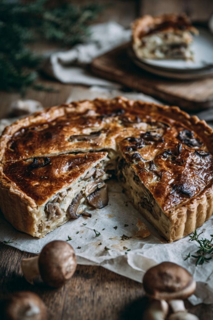 Hairy Bikers Mushroom and Chestnut Pie Recipe