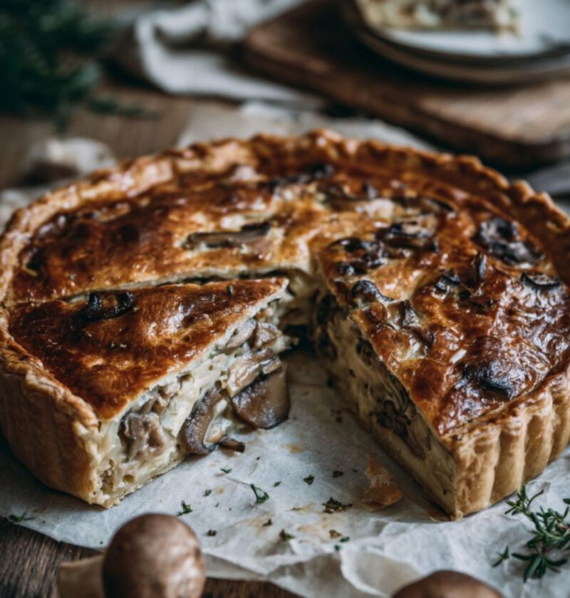 Hairy Bikers​ Chestnut And Mushroom Pie Recipe