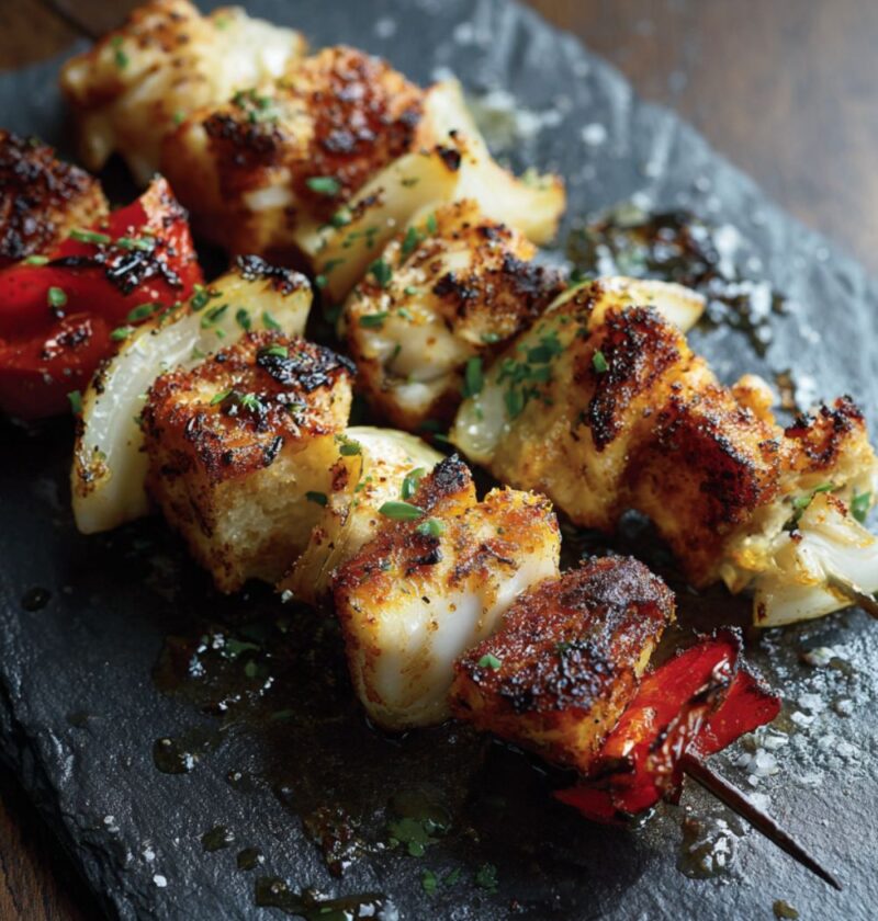 Hairy Bikers​ Monkfish Kebabs Recipe