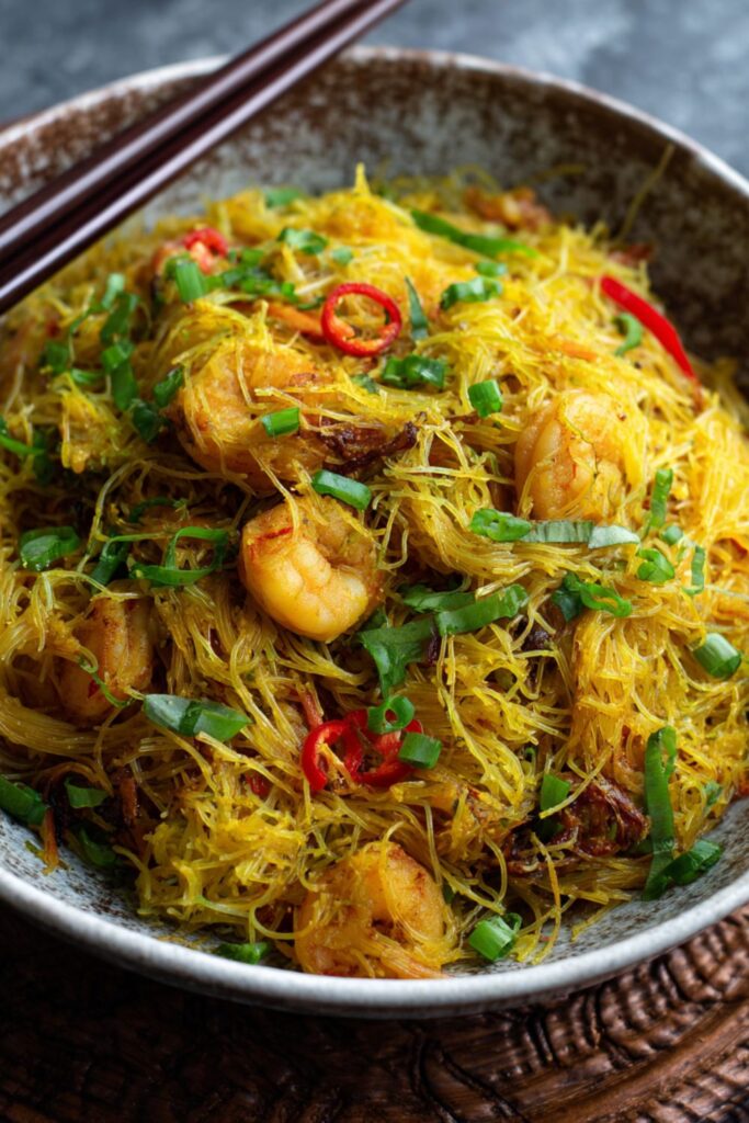 Hairy Bikers Singapore Noodles Recipe