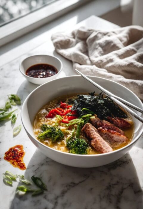 Chicken & Bacon Ramen Recipe