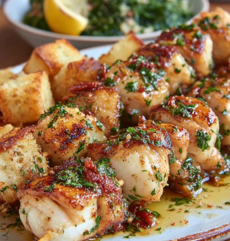 Hairy Bikers Monkfish Kebabs Recipe