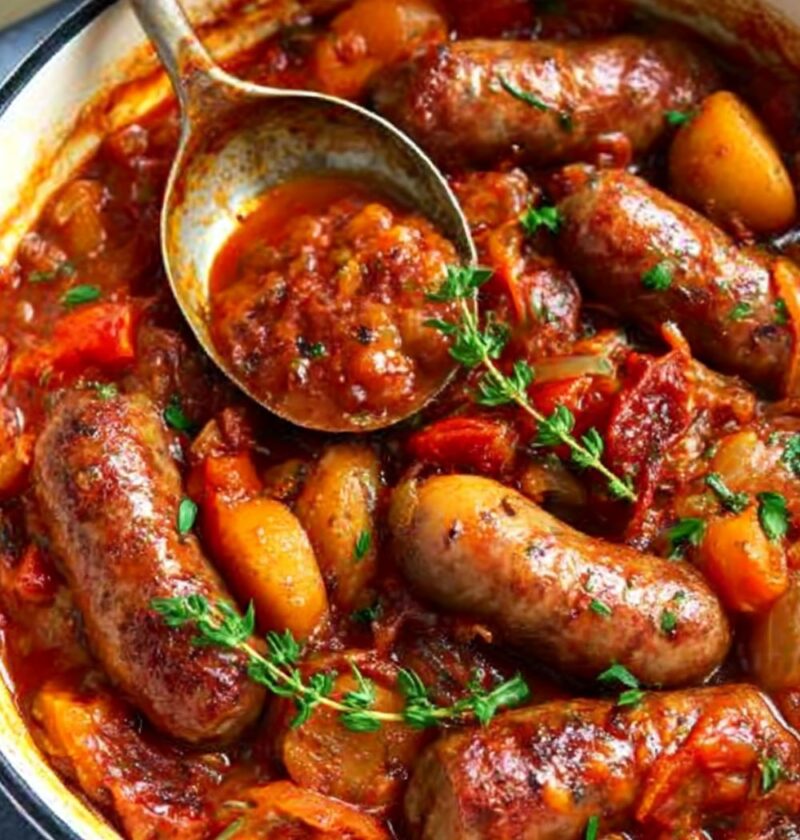 Hairy Bikers Vegetarian Sausage Casserole​ Recipe
