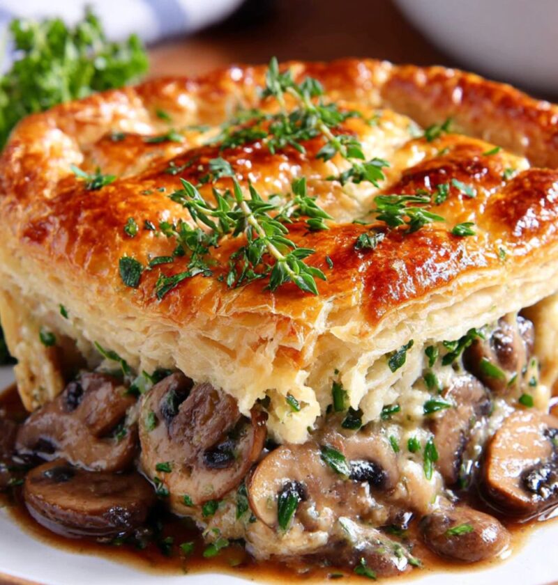 Hairy Bikers​ Chestnut And Mushroom Pie Recipe