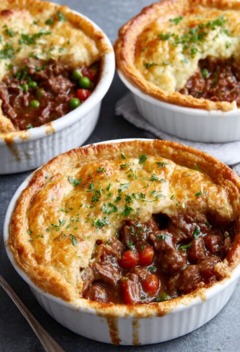 Hairy Bikers​ Steak And Guinness Pie Recipe