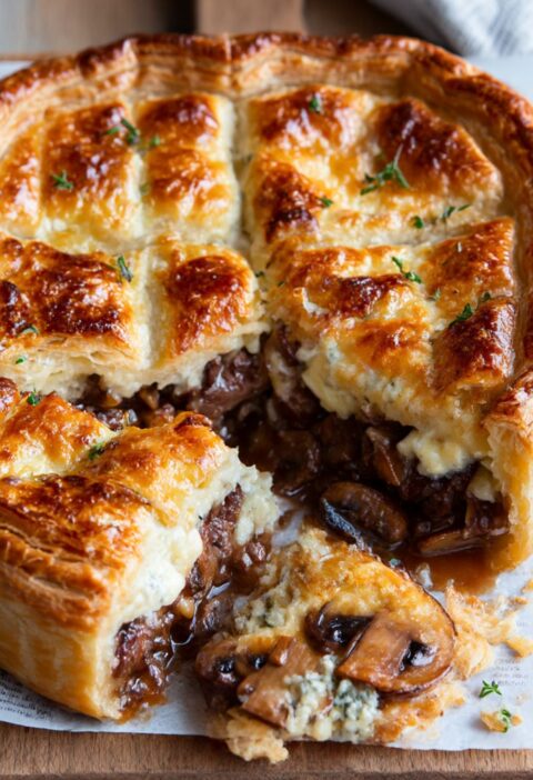 Hairy Bikers​ Steak And Stilton Pie Recipe