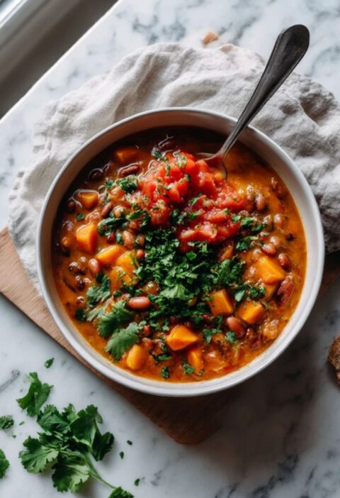 Pinto Bean & Coconut Stew Recipe