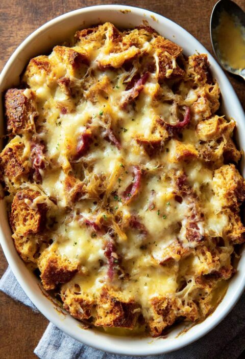 Hairy Bikers Savoury Bread Pudding Recipe