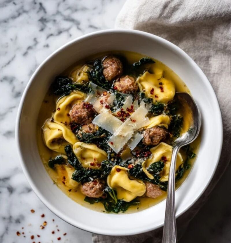 Sausage & Tortellini In Brodo Recipe