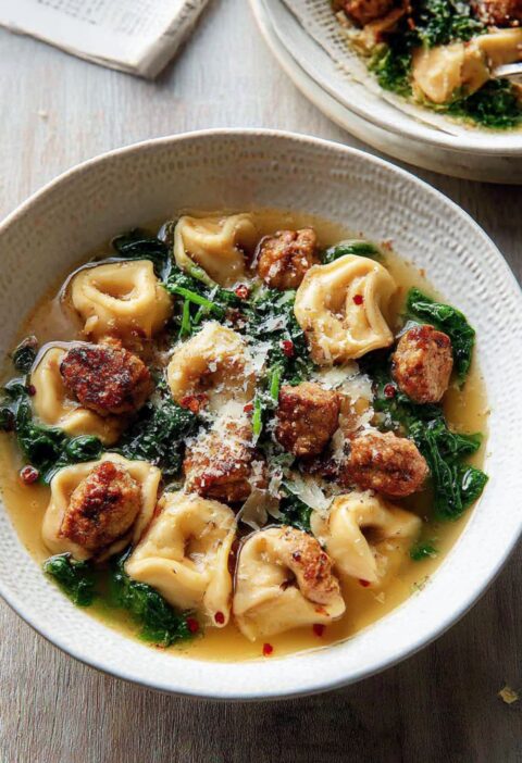 Sausage & Tortellini In Brodo Recipe