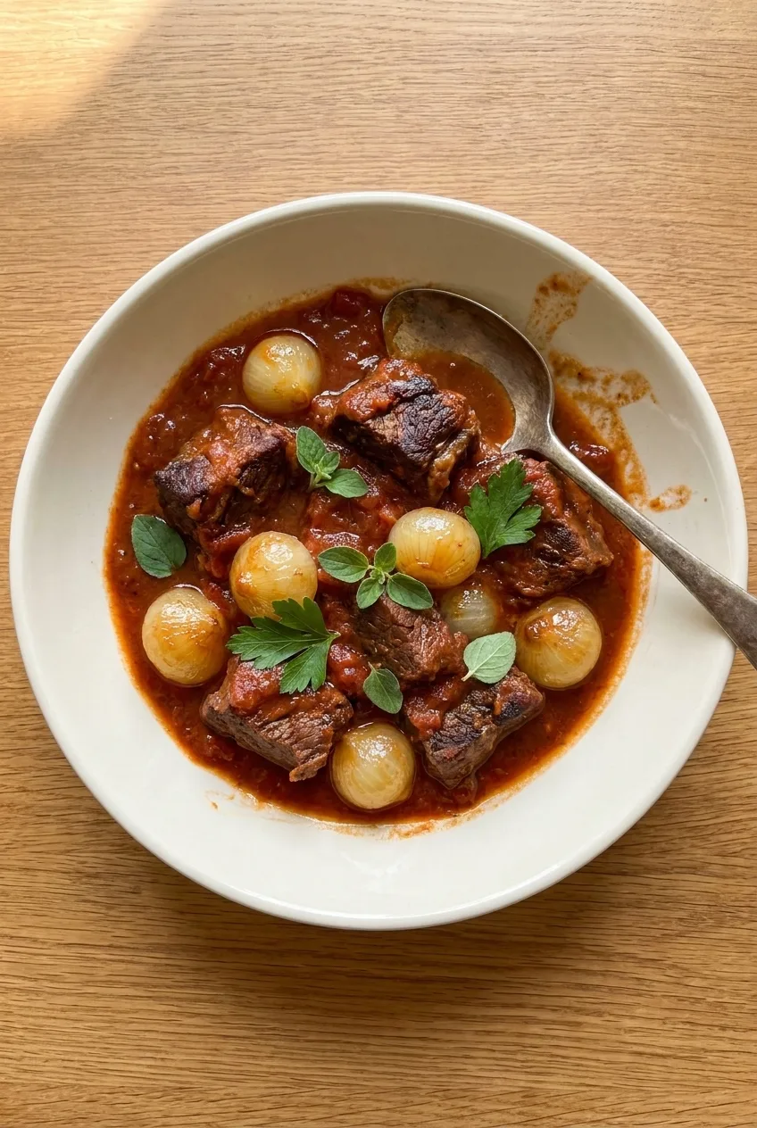 Hairy Bikers Beef Stifado Recipe