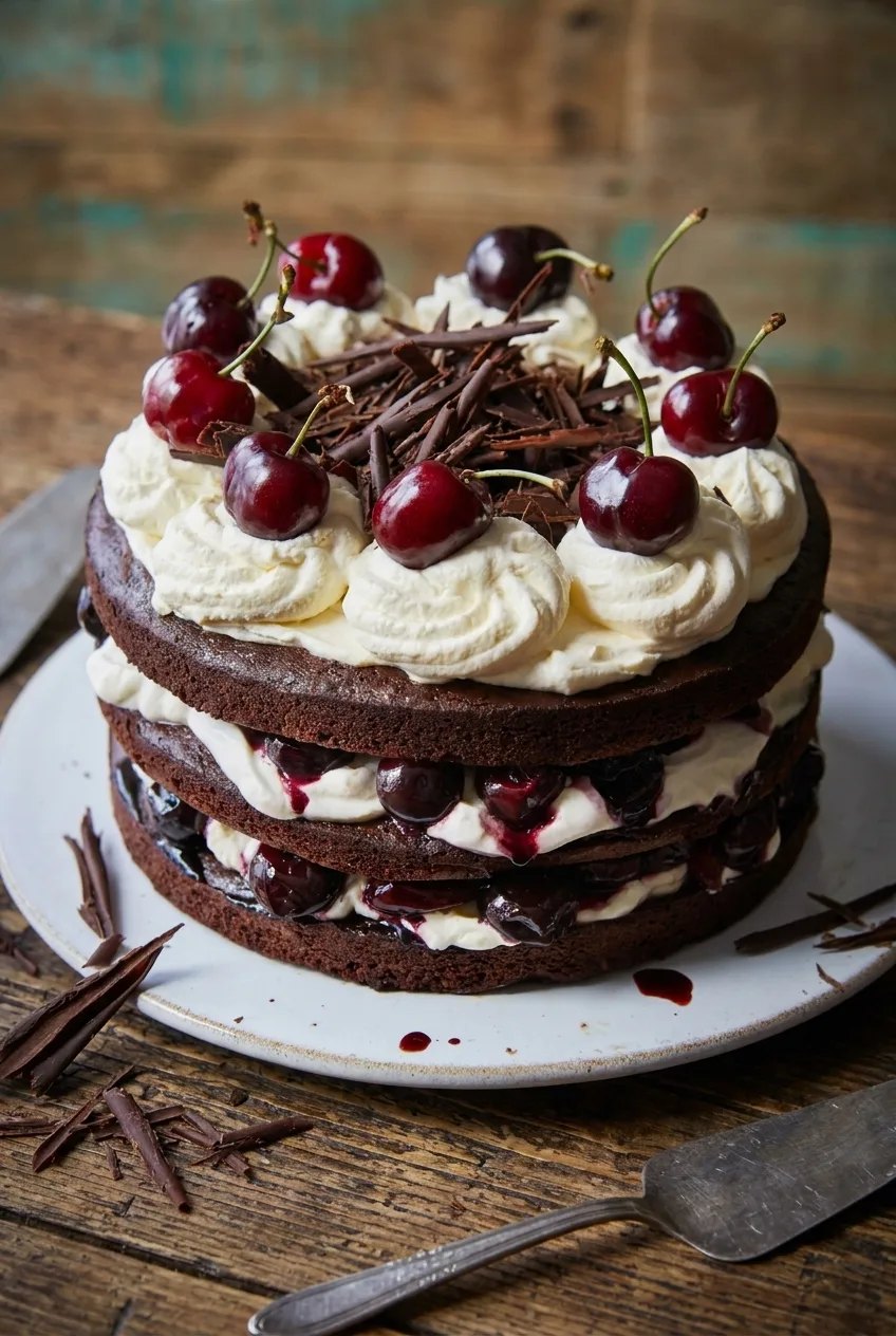 Hairy Bikers Black Forest Gateau Recipe