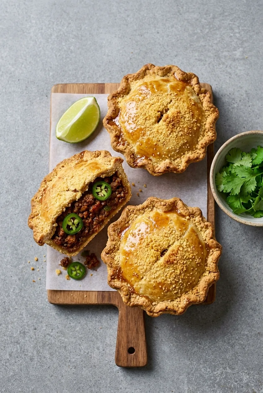 Hairy Bikers Chilli Beef Pies Recipe