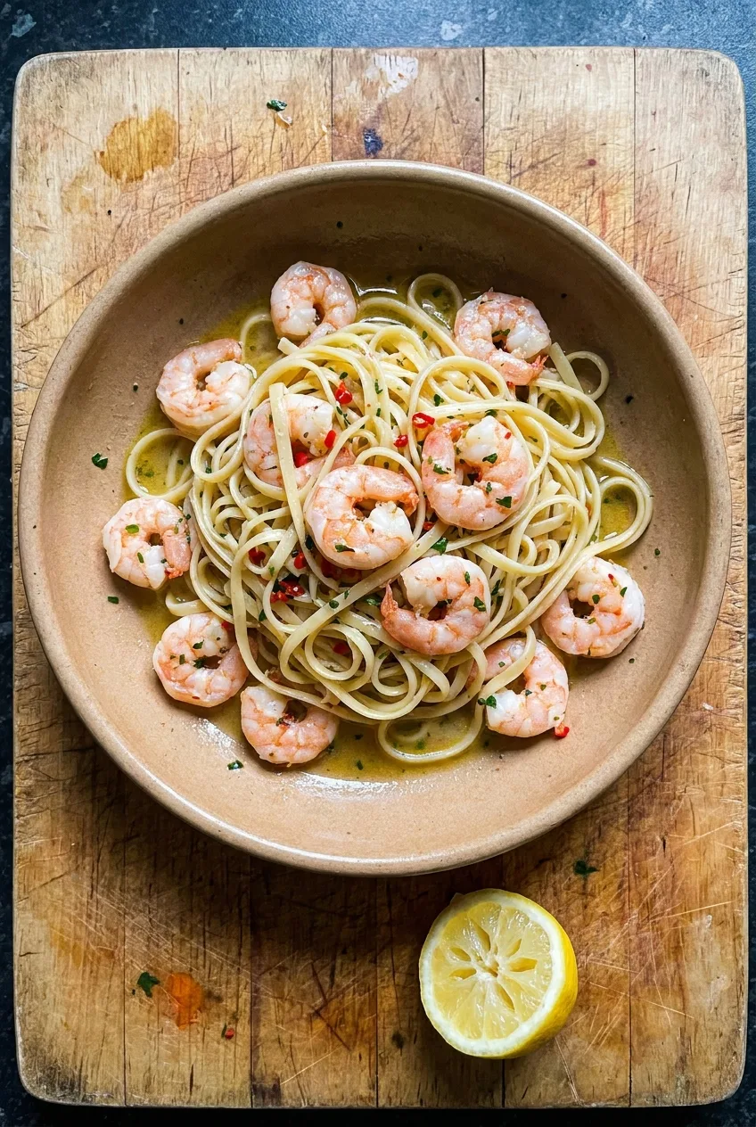 Hairy Bikers Chilli Prawn Pasta Recipe