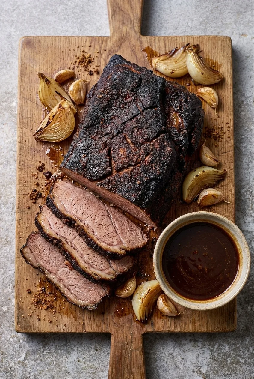 Hairy Bikers Coffee and Chilli Brisket Recipe