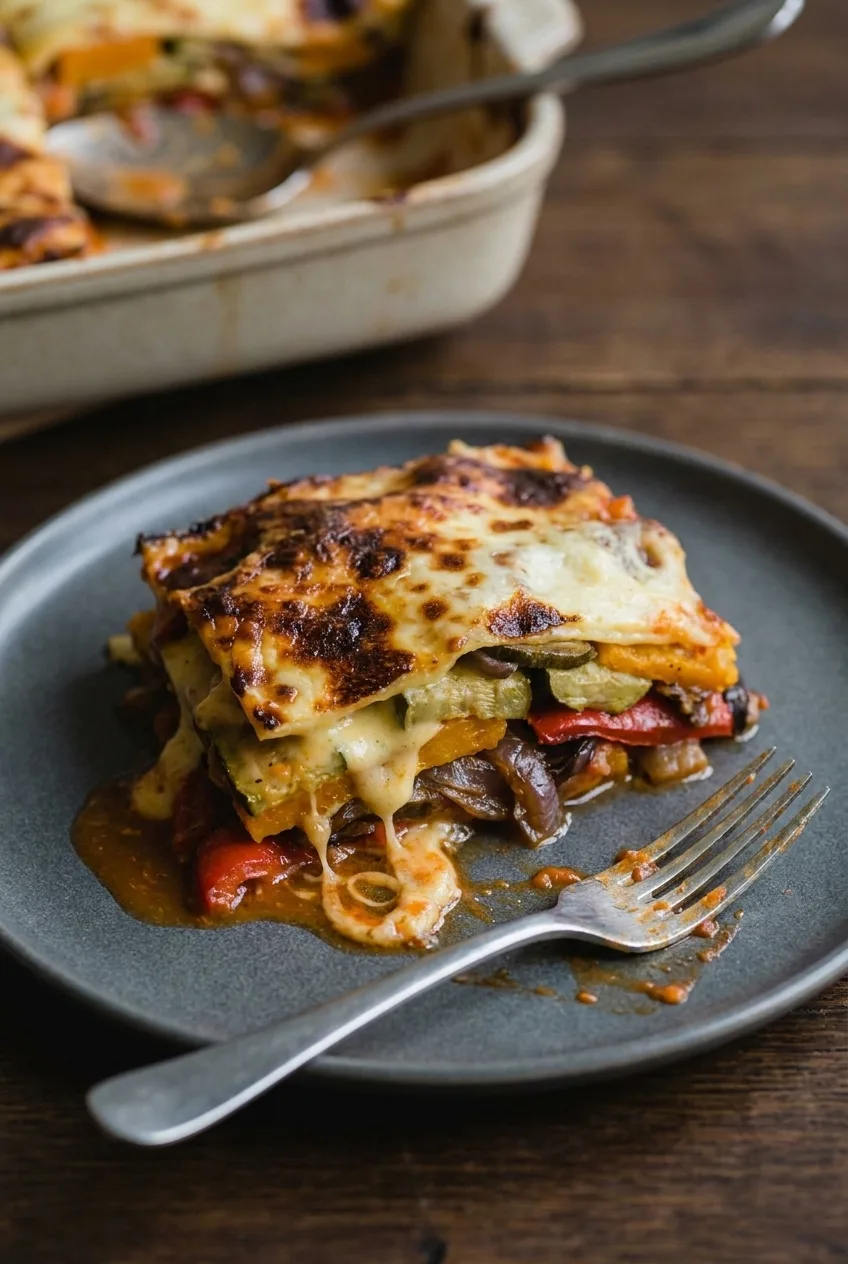Hairy Bikers Roasted Vegetable Lasagne Recipe