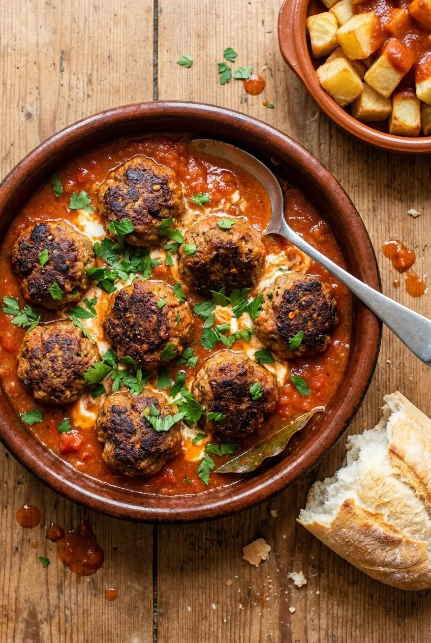 Hairy Bikers Spanish Meatballs Recipe