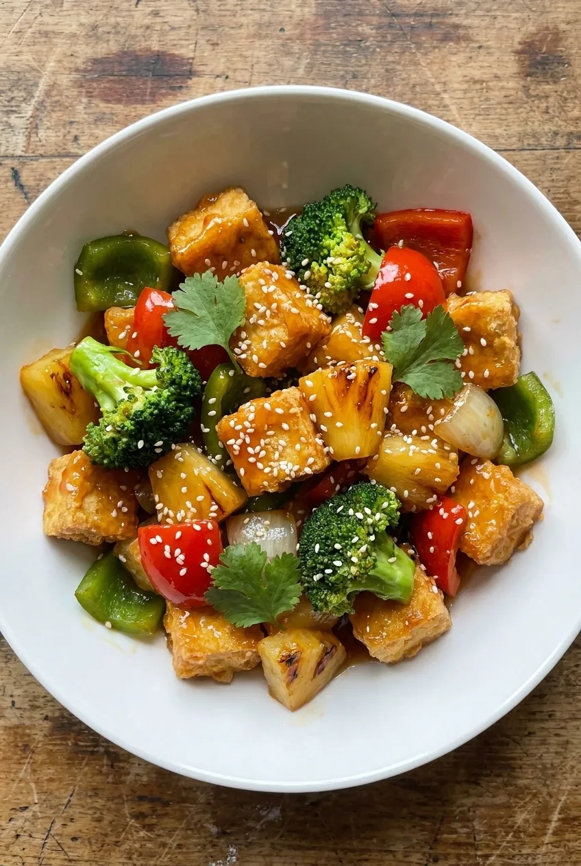 Hairy Bikers Sweet and Sour Tofu Recipe