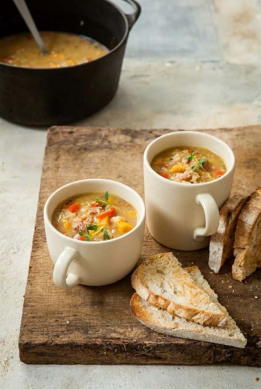 Hairy Bikers Lentil and Bacon Soup