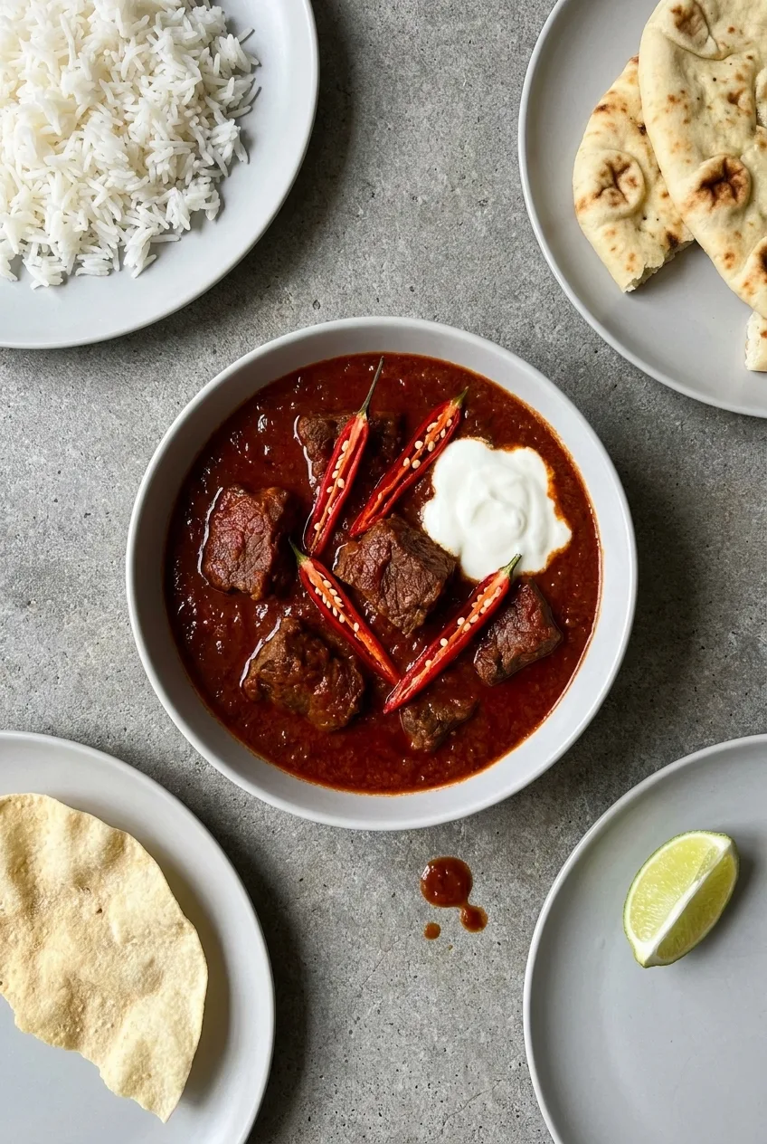 Hairy Bikers Beef Madras Curry Recipe