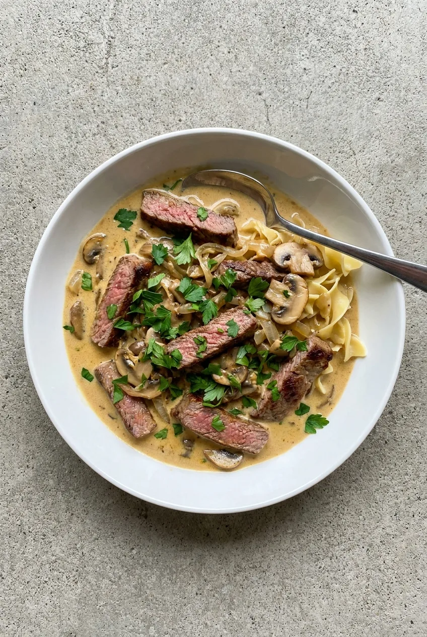 Hairy Bikers Beef Stroganoff Recipe