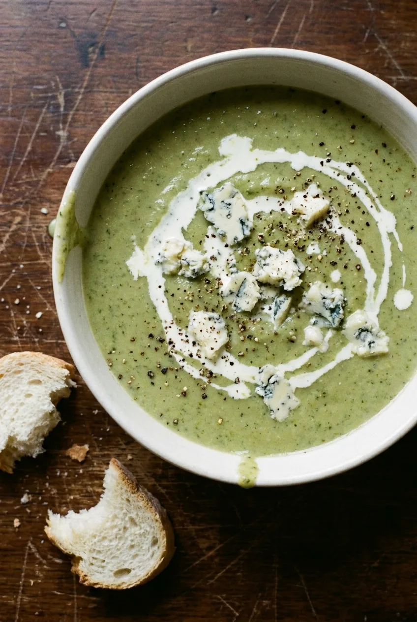 Hairy Bikers Broccoli and Stilton Soup