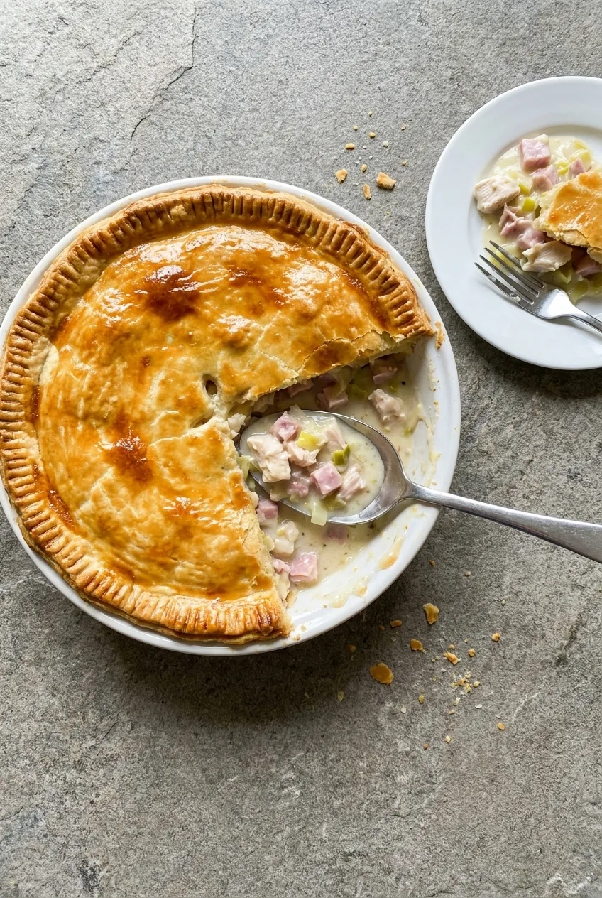 Hairy Bikers Chicken and Leek Pie Recipe