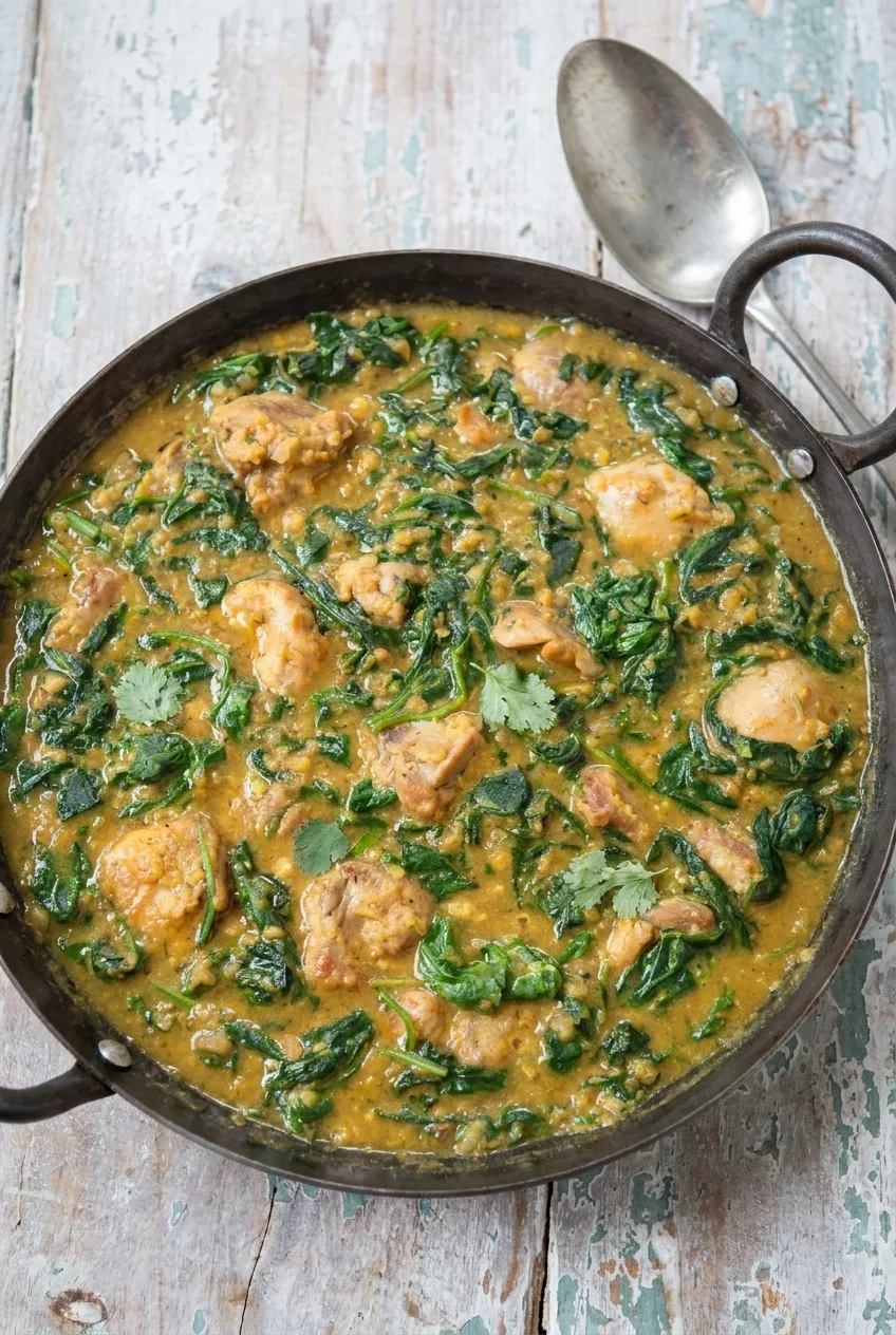 Hairy Bikers Chicken and Spinach Curry Recipe