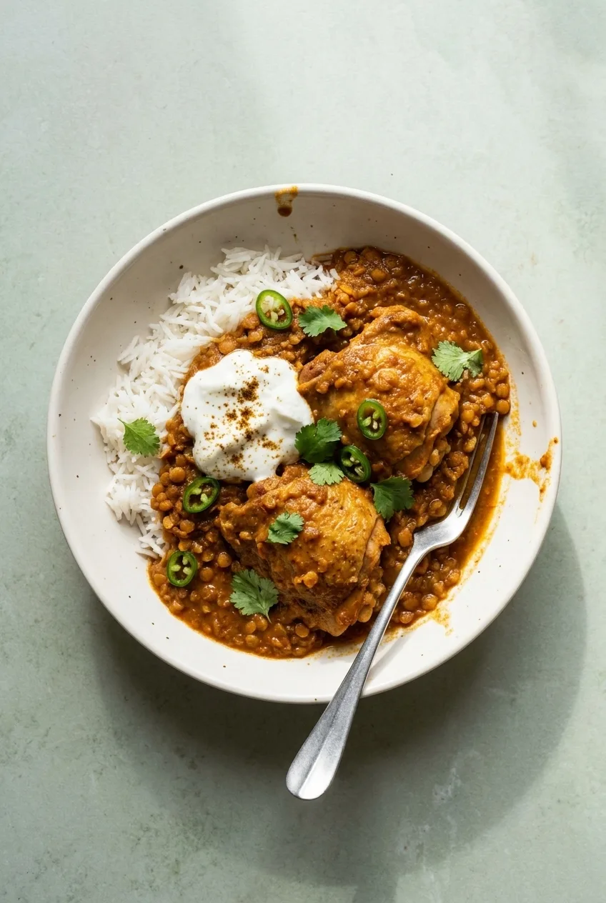 Hairy Bikers Chicken Dhansak Recipe